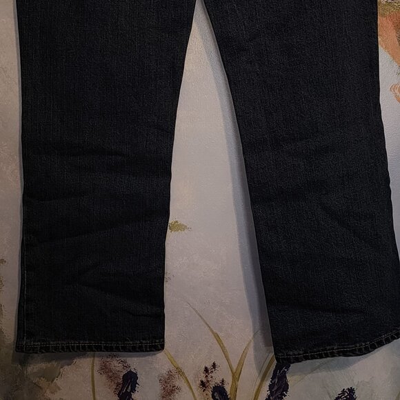 NWT Juicy Couture Womans Button Fly Medium Wash Relaxed Fit - Picture 4 of 8